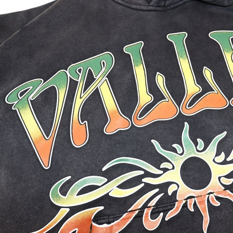 Vale Forever Valley Retro Casual Hoodie Black OKLU2026300
