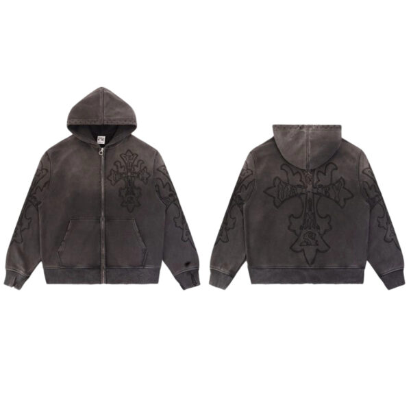 Vale Forever Valley Retro Casual Hoodie Black OKLU2026304