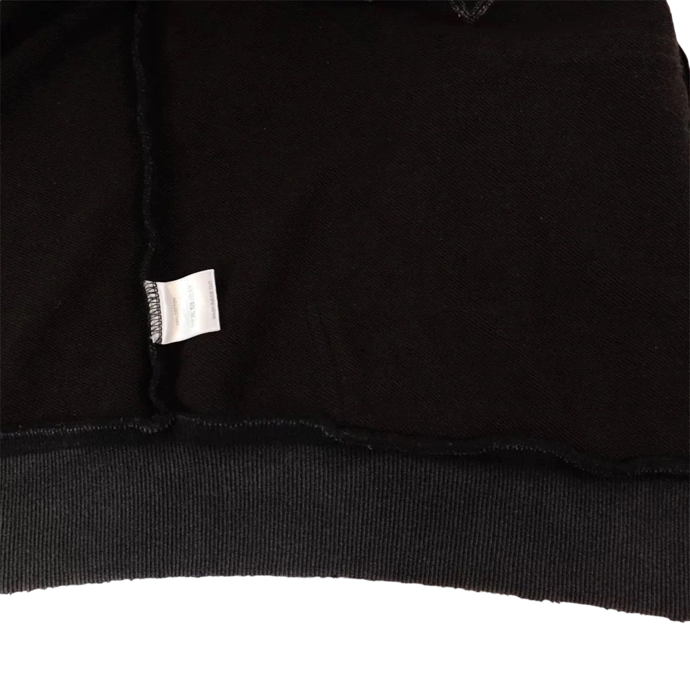 Vale Forever Valley Retro Casual Hoodie Black OKLU2026304