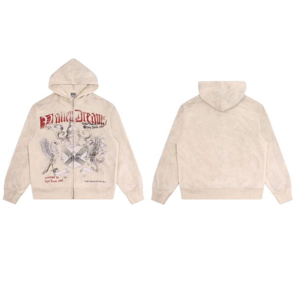 Vale Forever Valley Casual Hoodie apricot color OKLU2026311