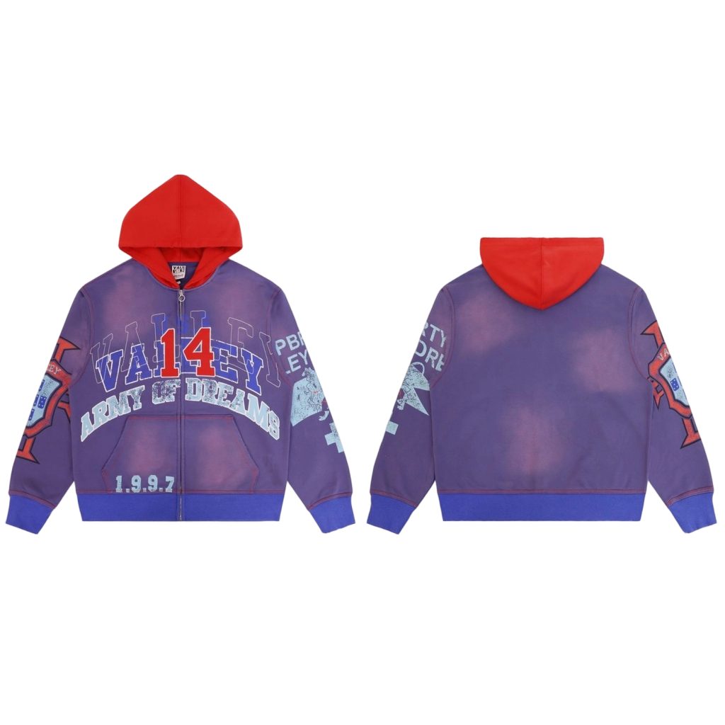 Vale Forever Valley Hoodie Purple OKLU2026313