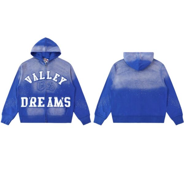 Vale Forever Valley Versatile Hoodie Blue OKLU2026317