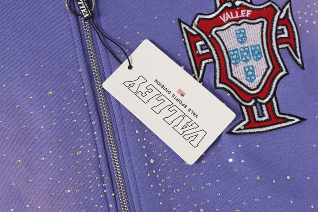 Vale Forever Valley American Retro Hoodie Purple OKLU2026321