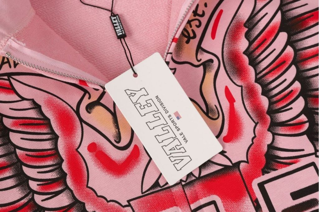 Vale Forever Valley niche retro hoodie Pink OKLU2026330