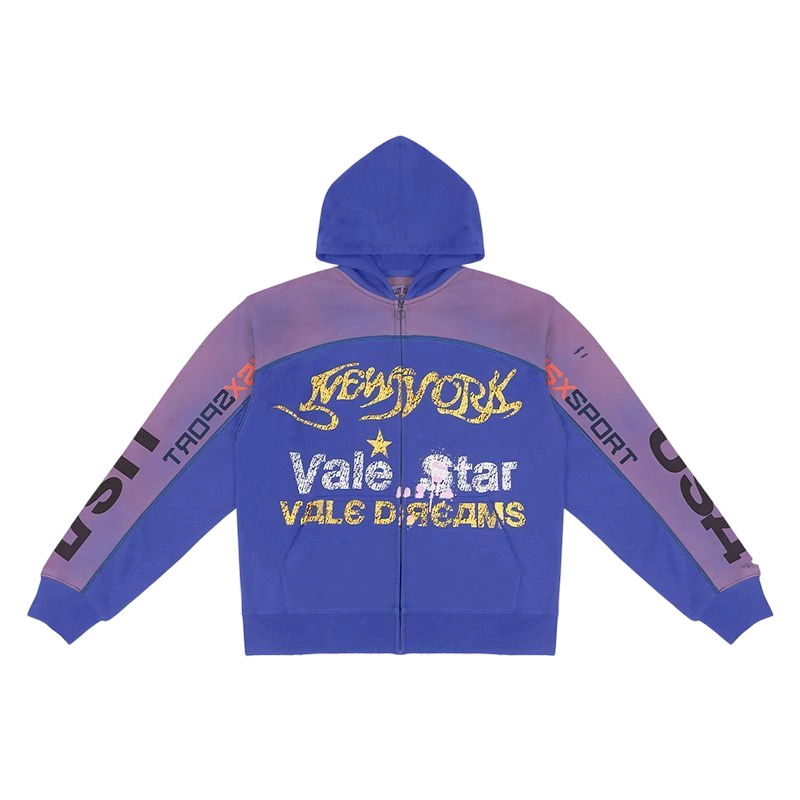 Vale Forever Valley niche hoodie Bluish-purple OKLU2026334