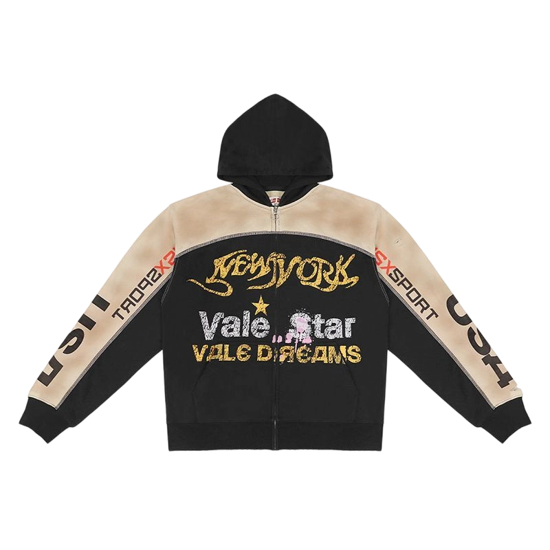 Vale Forever Valley niche hoodie rice black OKLU2026335