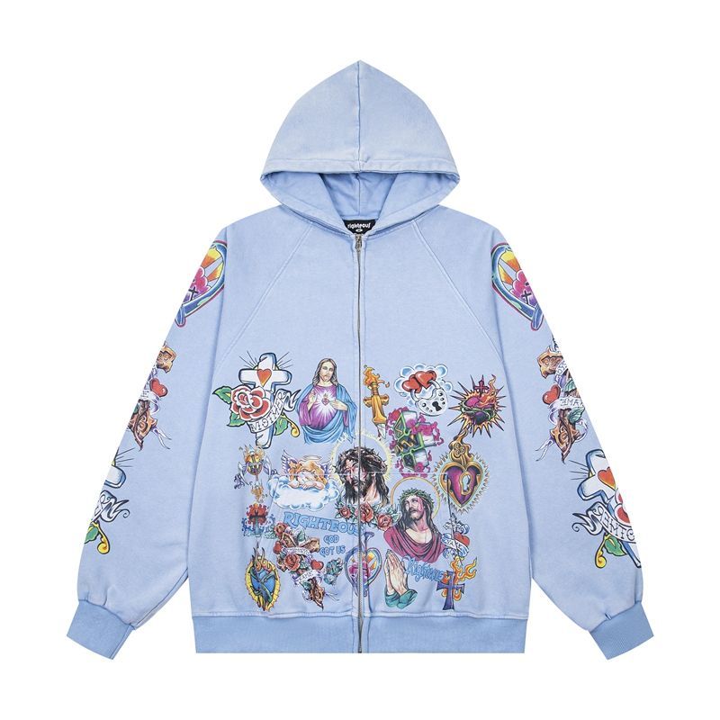 Vale Forever Valley niche hoodie Blue OKLU2026336