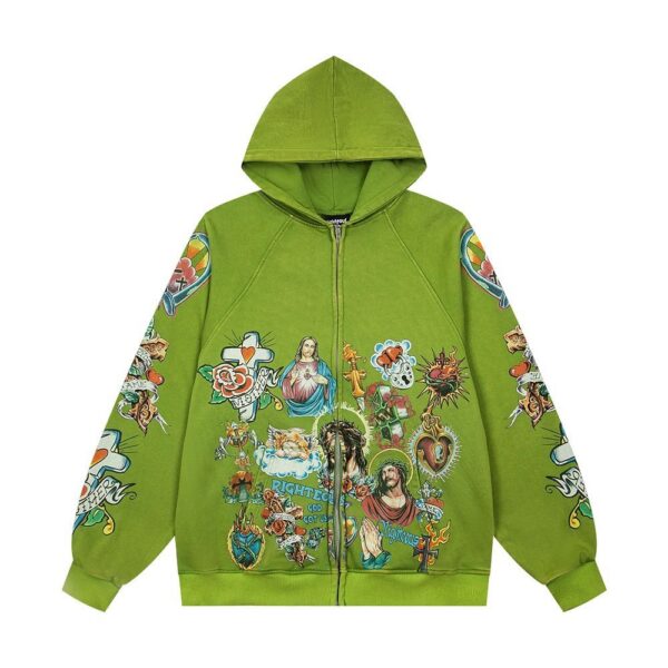 Vale Forever Valley niche hoodie Green OKLU2026340