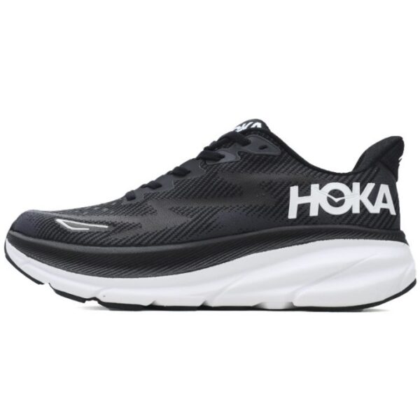 HOKA Clifton 9 2E Wide ‘Black White’ OKLU2026366