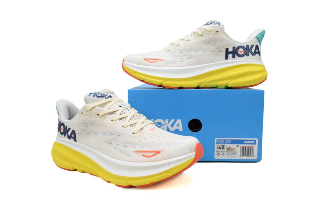 HOKA Clifton 9 ‘Eggnog Passion Fruit’ OKLU2026373