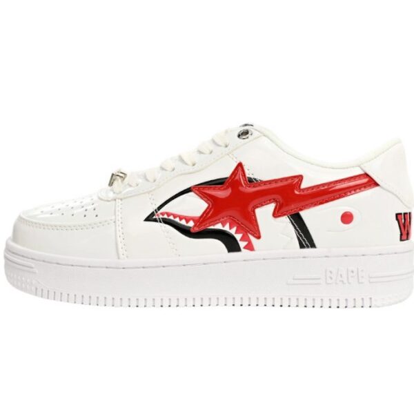 A Bathing Ape Bape Sta Low White Shark OKLU2026422