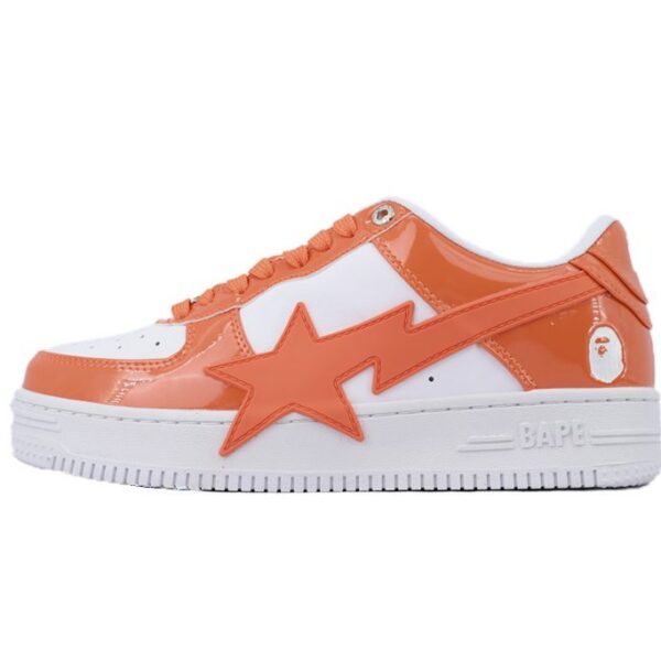 A BATHING APE Bape STA White Orange Red OKLU2026440