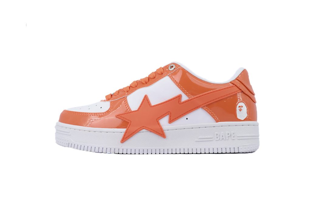 A BATHING APE Bape STA White Orange Red OKLU2026440