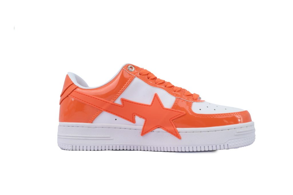 A BATHING APE Bape STA White Orange Red OKLU2026440