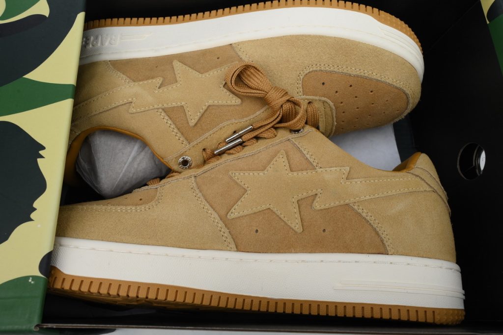 A BATHING APE Bape STA Yellow Reverse Fur OKLU2026443