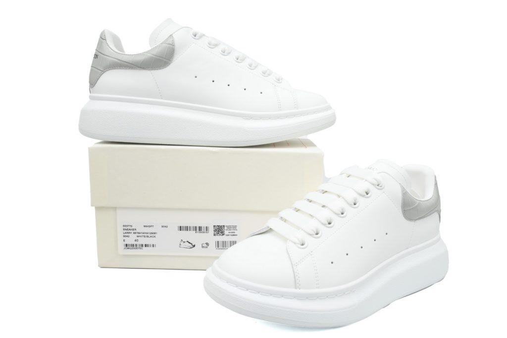 Alexander McQueen Sneake White Gray OKLU2026454