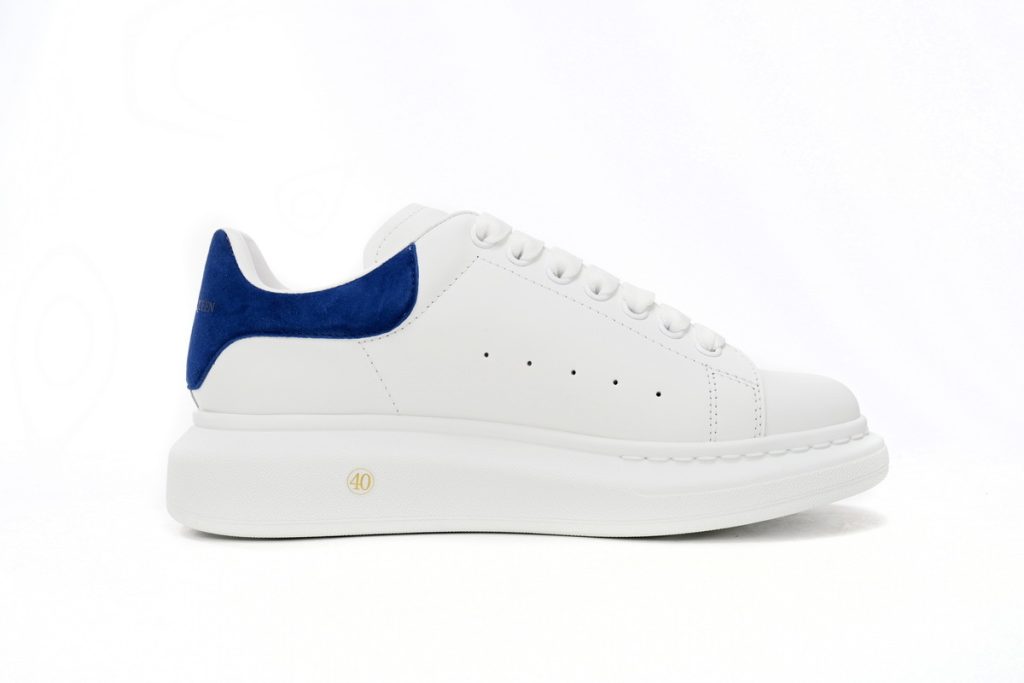 Alexander McQueen Sneaker Deep Dlue Velvet OKLU2026460