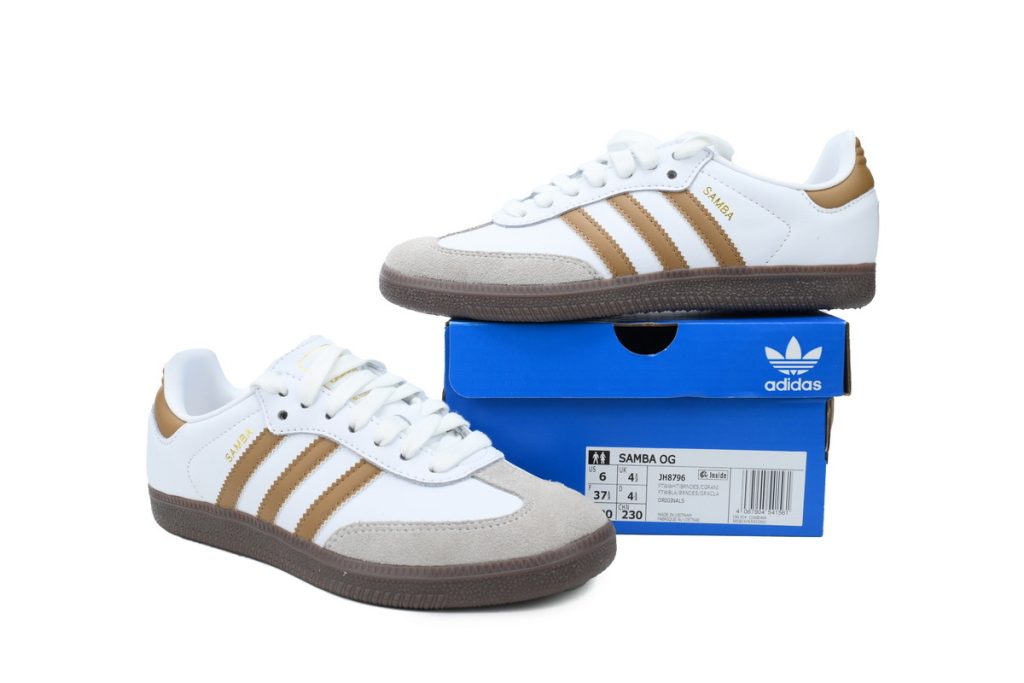 adidas Originals Samba OG ‘Cloud White Brown Desert’ OKLU2026497