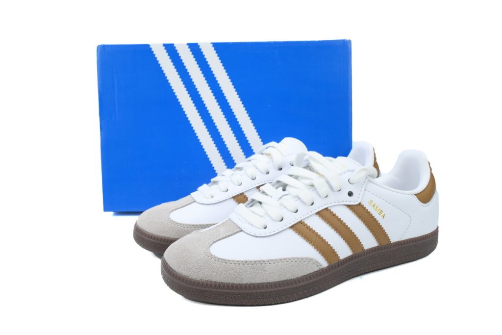 adidas Originals Samba OG ‘Cloud White Brown Desert’ OKLU2026497