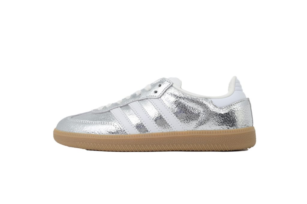 Adidas Wmns Samba OG ‘Cracked Metallic Pack – Silver’ OKLU2026510