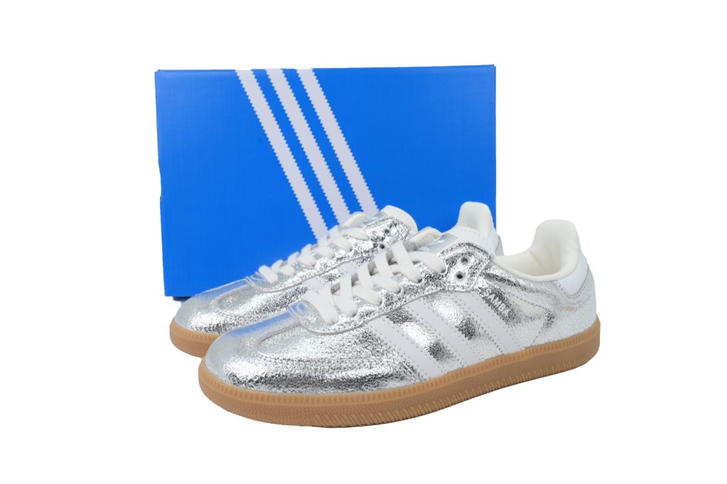 Adidas Wmns Samba OG ‘Cracked Metallic Pack – Silver’ OKLU2026510