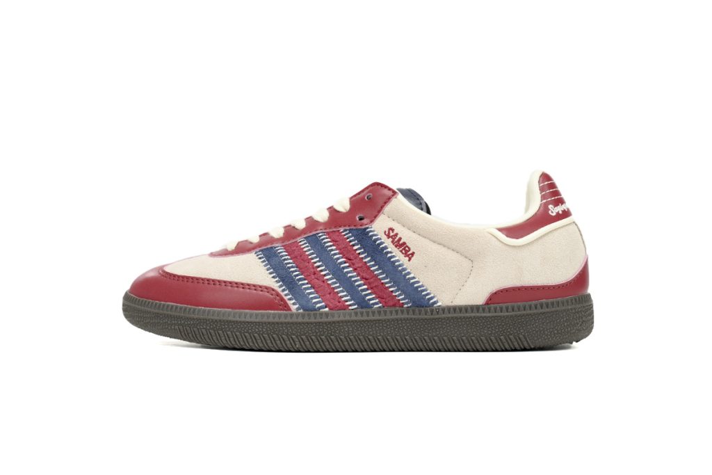 Originals Samba Vegan OG Beige Blue Red OKLU2026529