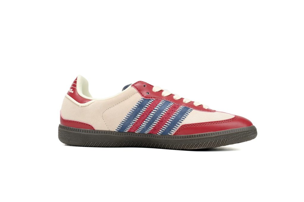 Originals Samba Vegan OG Beige Blue Red OKLU2026529