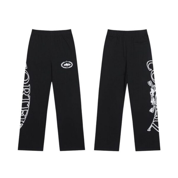 Corteiz casual sports sweatpants Black OKLU2026577