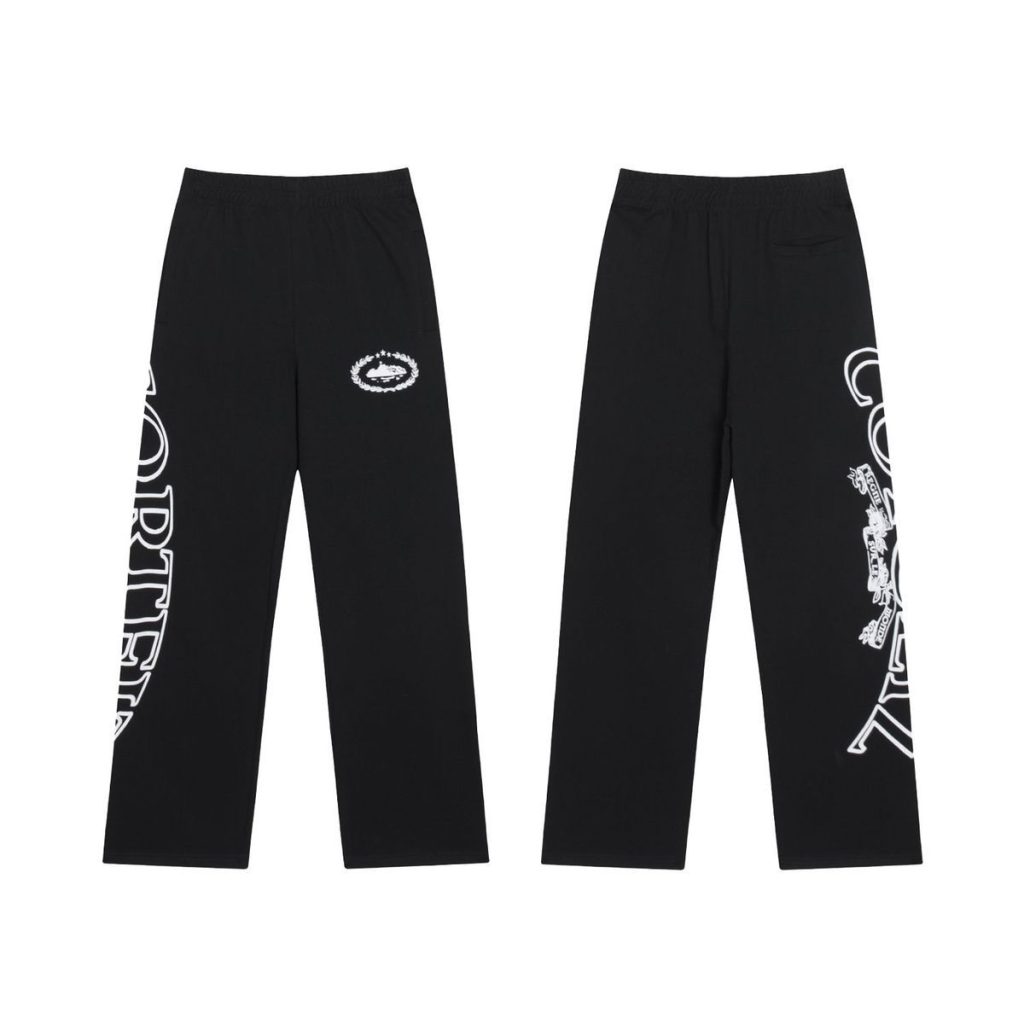 Corteiz casual sports sweatpants Black OKLU2026577