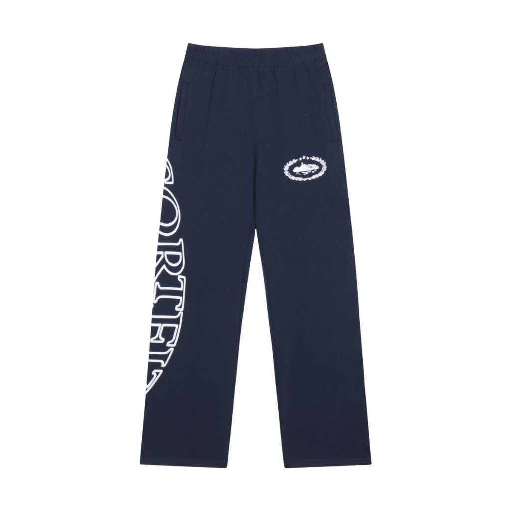 Corteiz casual sports sweatpants navy blue OKLU2026579