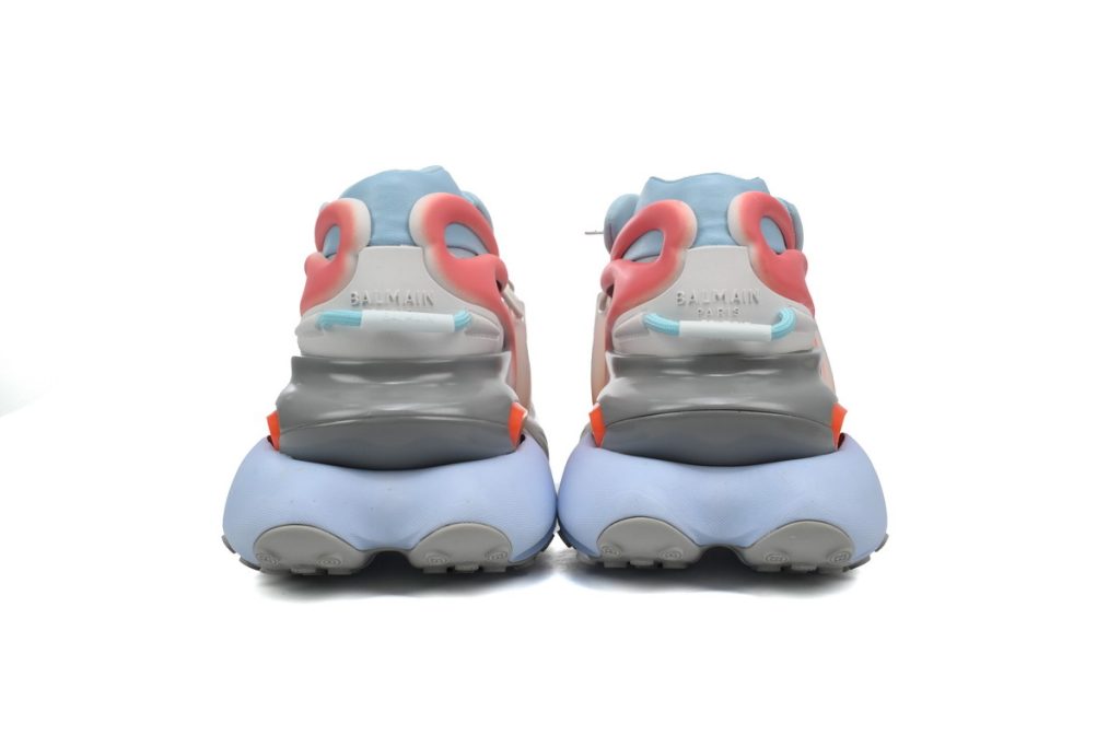 BALMAIN Multikolor Buty sportowe Grey Blue Red OKLU2026645