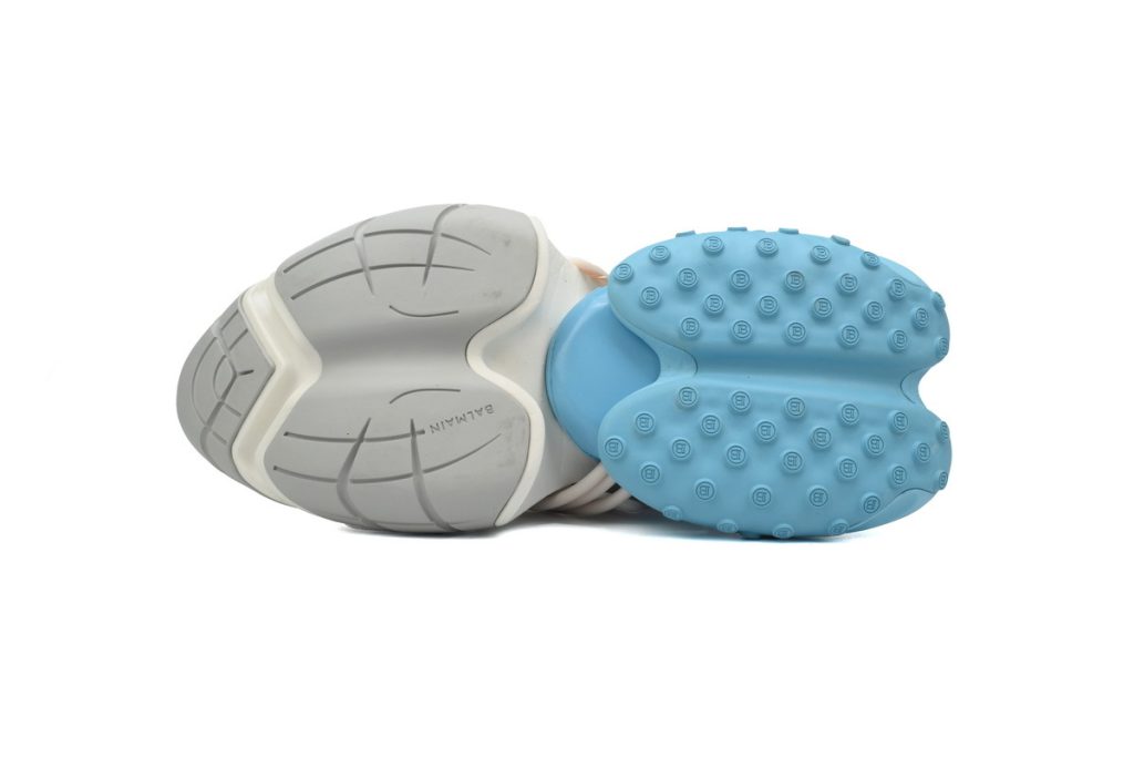 BALMAIN Multikolor Buty sportowe White Blue OKLU2026646