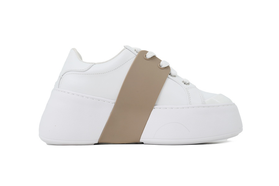 Roger Vivier White Brown Buckle OKLU2026648