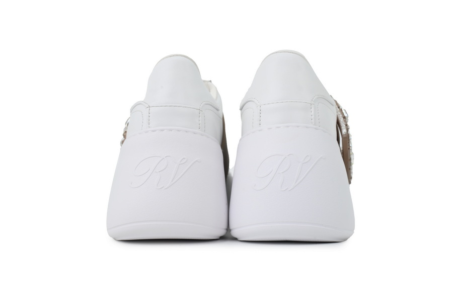Roger Vivier White Brown Buckle OKLU2026648