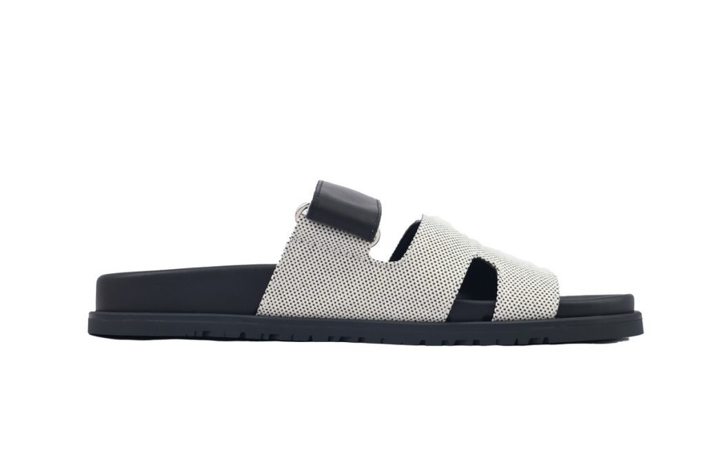 Hermes Chypre Sandal Dark Gray OKLU2026651