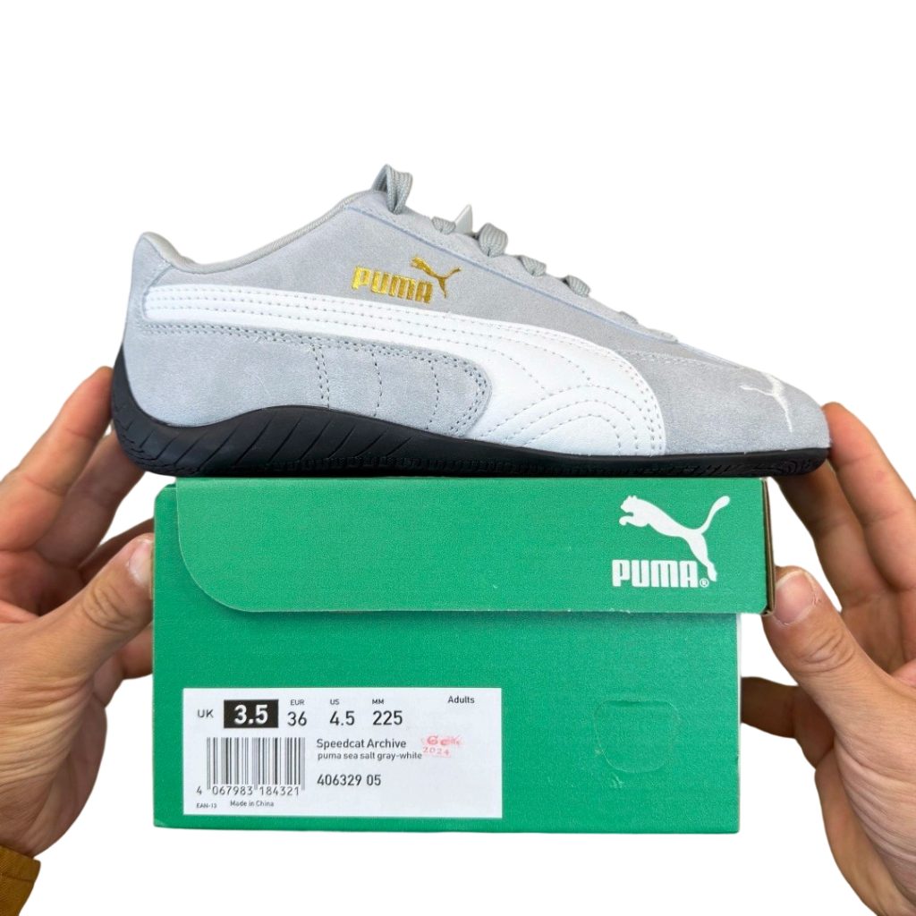 Puma Speedcat OG Cool Mid Grey White OKLU2026672