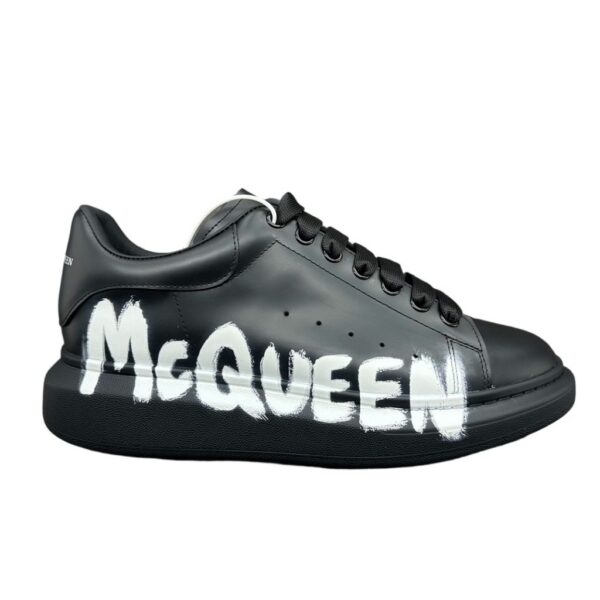 Alexander McQueen Oversized Graffiti Black OKLU2026717