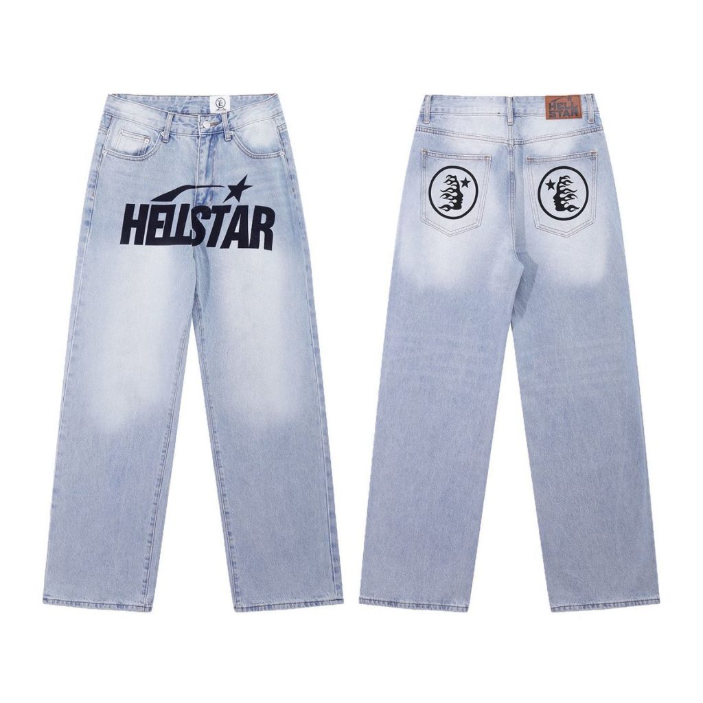 Hellstar straight leg jeans OKLU2026723
