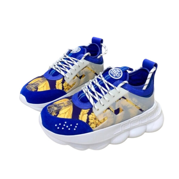 Versac CHAIN REACTION SNEAKERS BLUE OKLU2026773