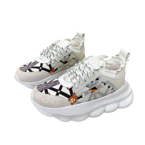 Versac CHAIN REACTION SNEAKERS white OKLU2026774