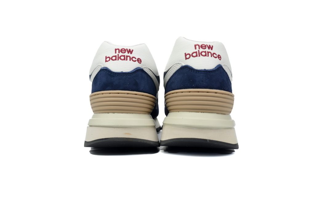 New Balance 574 Running Shoes Blue and White OKLU2026810