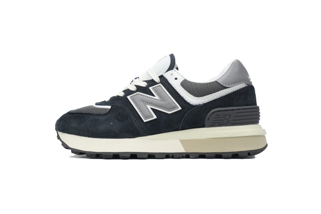 New Balance 574 Running Shoes Deep Blue Black Grey OKLU2026812