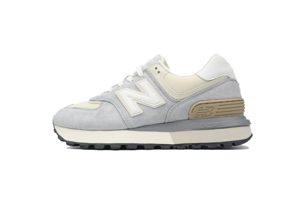 New Balance 574 running shoes gray white OKLU2026814