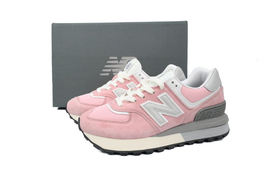New Balance 574 Running shoes pink white OKLU2026816