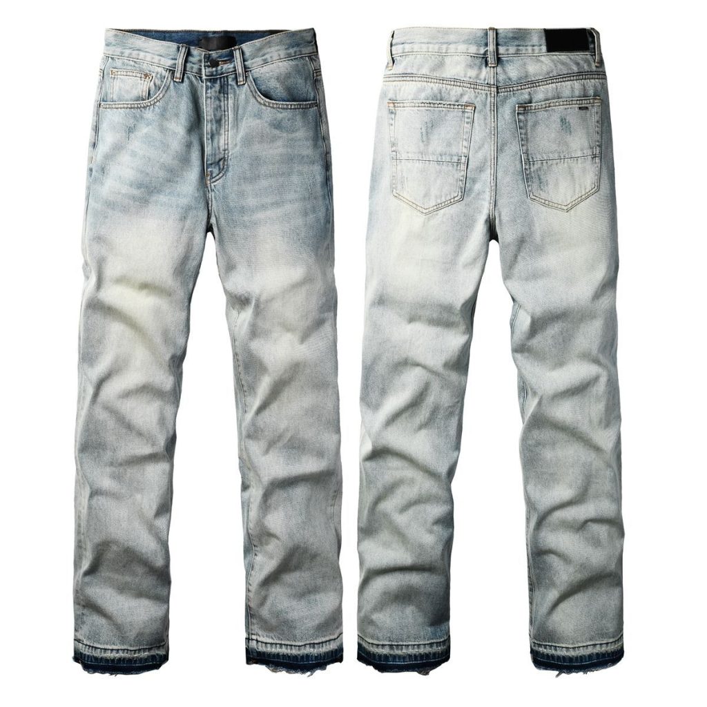 Amiri Frayed Hem Distressed Denim OKZY202608