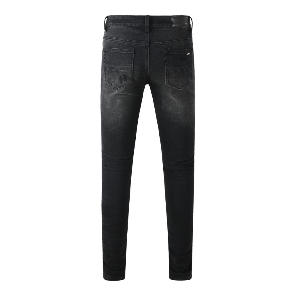 Amiri Destroyed Blue Liner Denim OKZY202609