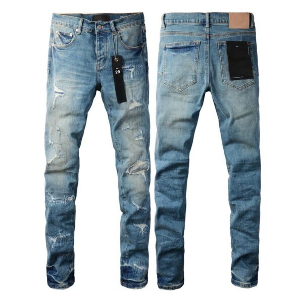 Purple Brand Vintage Washed Distressed Denim Pants OKZY2026101