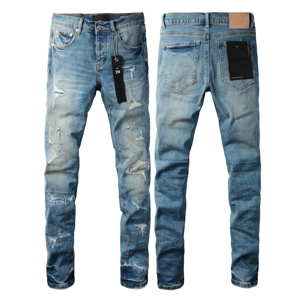 Purple Brand Vintage Washed Distressed Denim Pants OKZY2026101