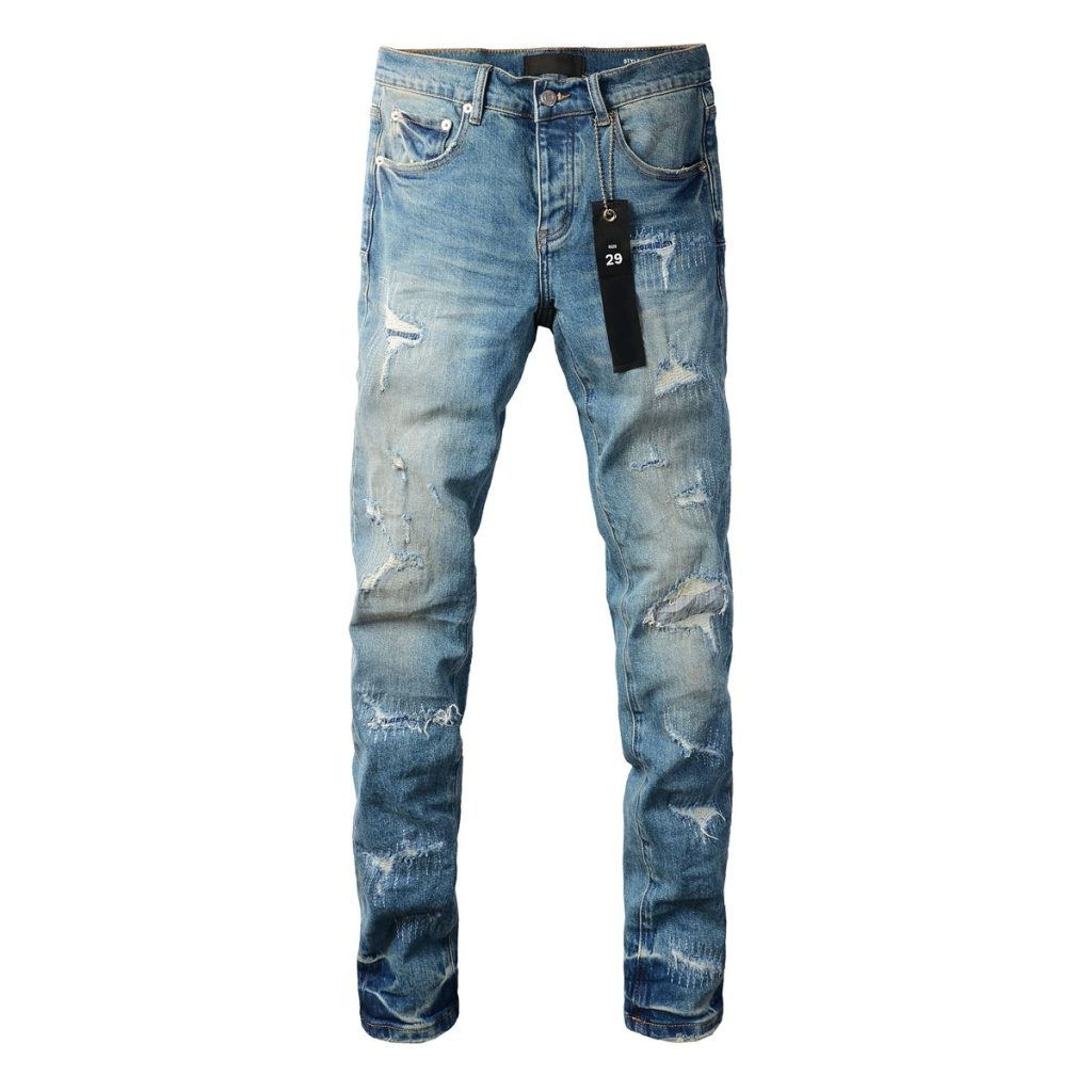 Purple Brand Vintage Washed Distressed Denim Pants OKZY2026101