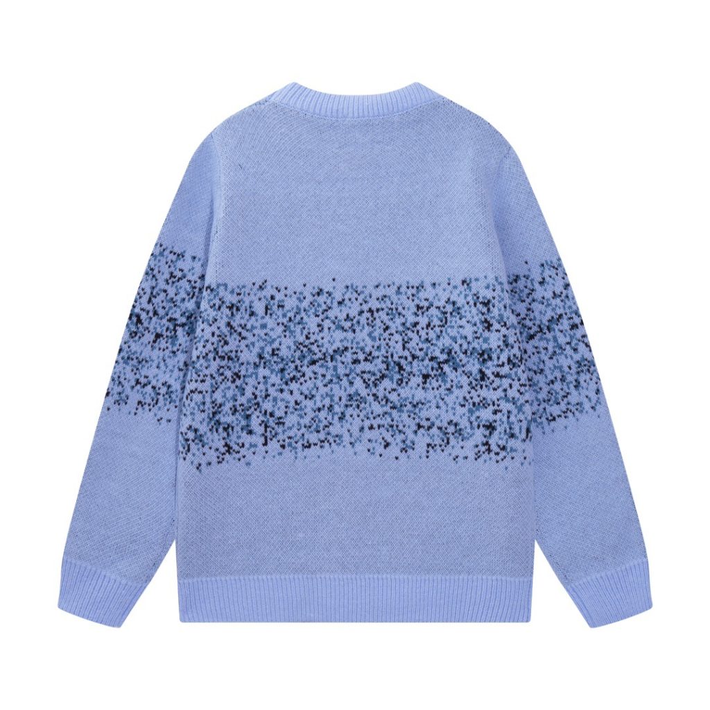 Amiri Gradient Logo Sweater Light Blue OKZY20261028